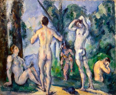 Bathers by Paul Cézanne