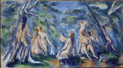 Bathers, ca 1895-1896 by Paul Cézanne