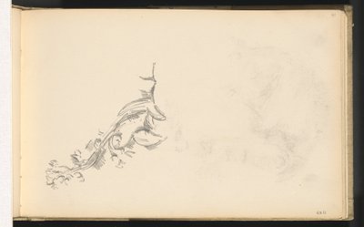 Branch in Flower by Paul Cézanne