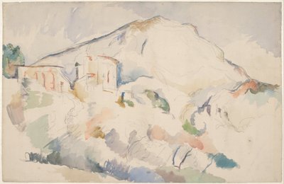 Château Noir and Mont Sainte-Victoire by Paul Cézanne