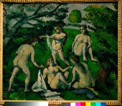 Five Bathers by Paul Cézanne