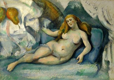 Nude Woman (Leda II?) by Paul Cézanne