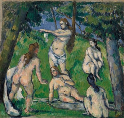 Five Bathers by Paul Cézanne