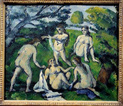 Five Bathers by Paul Cézanne