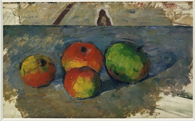 Four Apples by Paul Cézanne