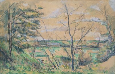 In the Oise Valley, 1878-80 by Paul Cézanne