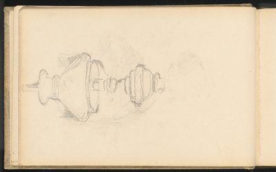 Kerosene Lamp by Paul Cézanne