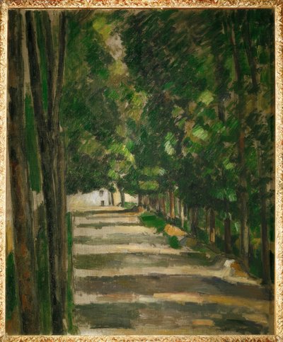 The Alley by Paul Cézanne