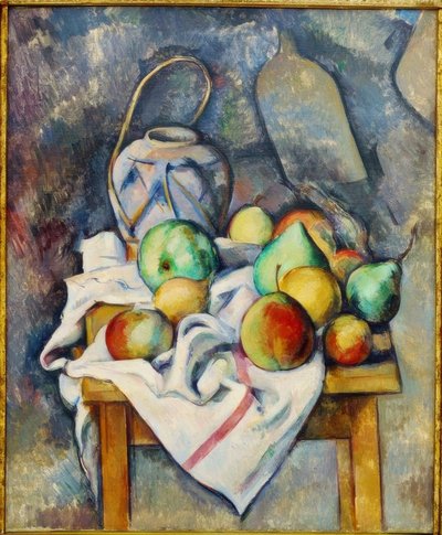 The Straw Vase by Paul Cézanne
