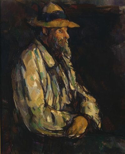 The Gardener Vallier by Paul Cézanne