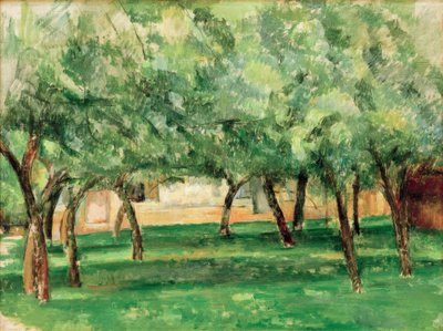 The Norman Enclosure by Paul Cézanne
