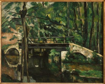 The Maincy Bridge, near Melun by Paul Cézanne