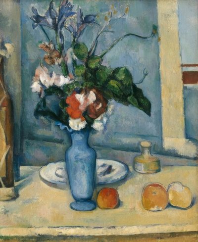 The Blue Vase by Paul Cézanne