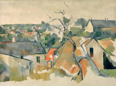 The Roofs by Paul Cézanne