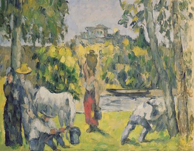 Life in the Fields by Paul Cézanne