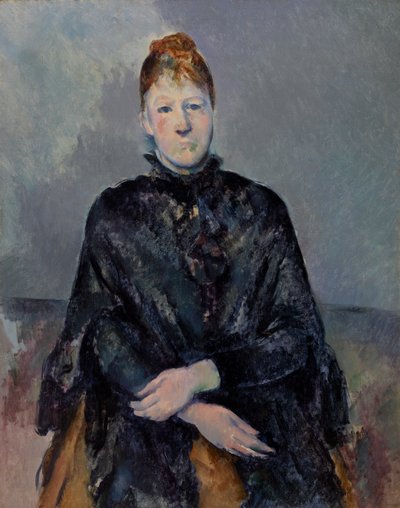 Madame Cézanne by Paul Cézanne