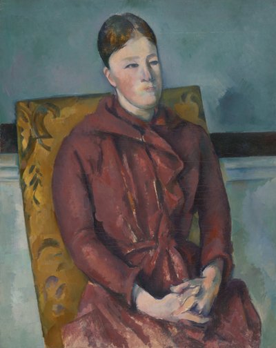 Madame Cézanne in a Yellow Chair, 1888-90 by Paul Cézanne