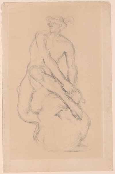 Mercury (after Pigalle) by Paul Cézanne