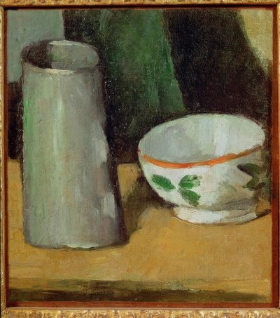 Milk Bowl and Jug by Paul Cézanne