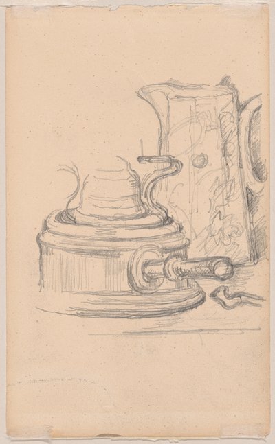 Milk Jug and Spirit Stove by Paul Cézanne