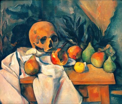 Still Life with Skull by Paul Cézanne
