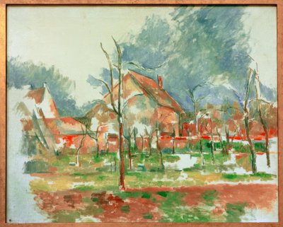 Winter Landscape – Giverny by Paul Cézanne