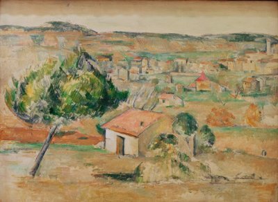 Provençal Plain by Paul Cézanne