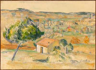 Plain in the Provence by Paul Cézanne