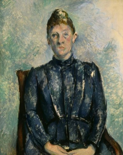 Portrait of Madame Cézanne by Paul Cézanne