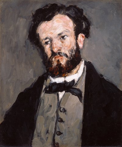 Portrait of Anthony Valabrègue, 1869-1871 by Paul Cézanne