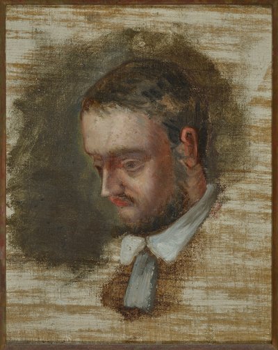 Portrait of Emile Zola by Paul Cézanne