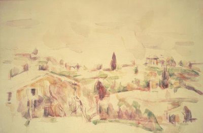 Provencal Landscape by Paul Cézanne