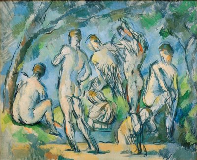 Seven Bathers by Paul Cézanne