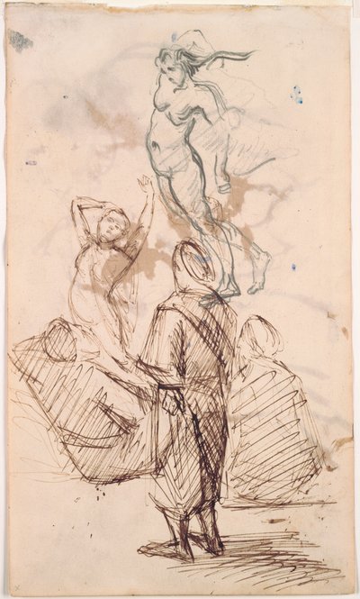 Sheet of Studies by Paul Cézanne