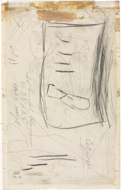 Sketch of Madame Cézanne, 1881-84 by Paul Cézanne