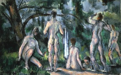 Study of Bathers, 1890 by Paul Cézanne