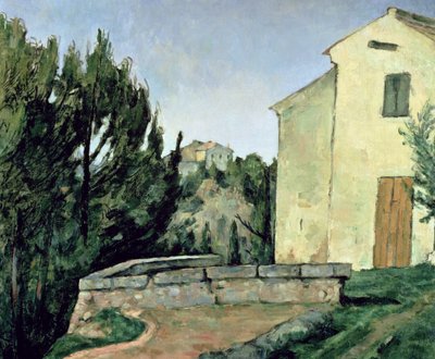 The Abandoned House at Tholonet by Paul Cézanne