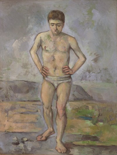The Bather by Paul Cézanne