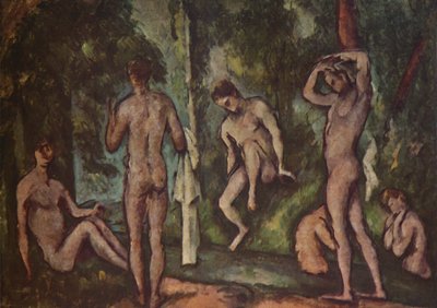 The Bathers by Paul Cézanne