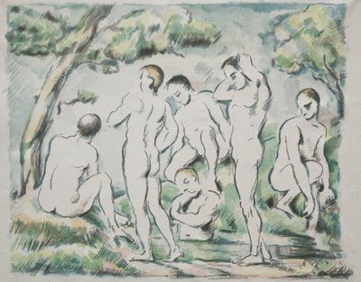 The Bathers by Paul Cézanne