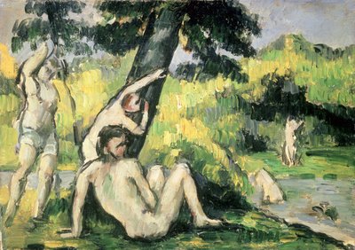 The Bathing Place by Paul Cézanne