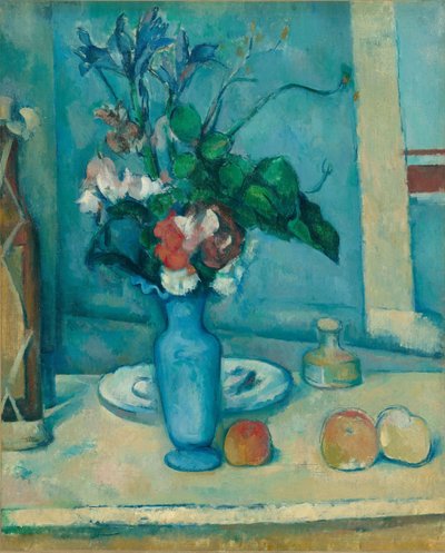 The Blue Vase by Paul Cézanne