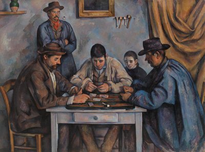 The Card Players by Paul Cézanne