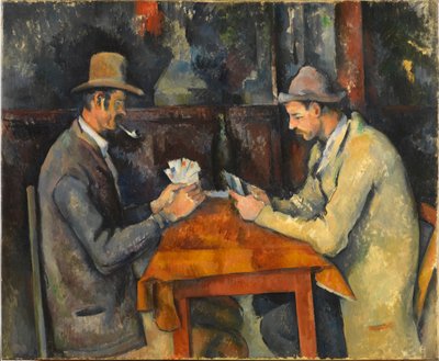 The Card Players, ca 1892-1896 by Paul Cézanne