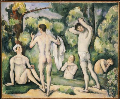 The Five Bathers by Paul Cézanne