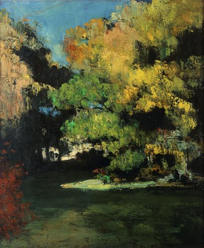 The Glade, c.1867 by Paul Cézanne