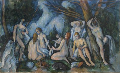 The Large Bathers by Paul Cézanne