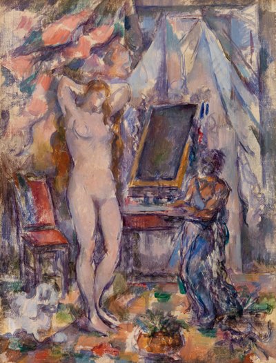 The Toilette by Paul Cézanne