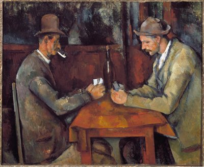 The Card Players by Paul Cézanne