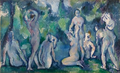 Women Bathing, c. 1895 by Paul Cézanne